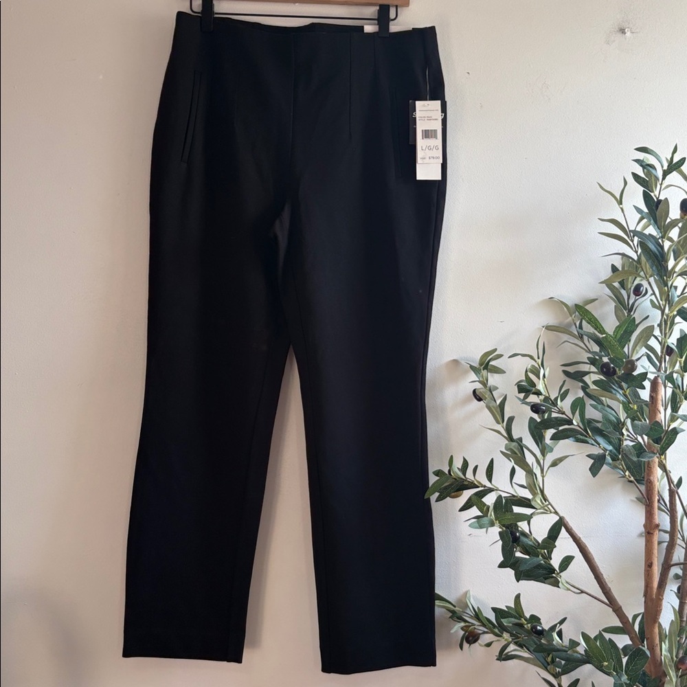 Black High Rise Slimming Pants